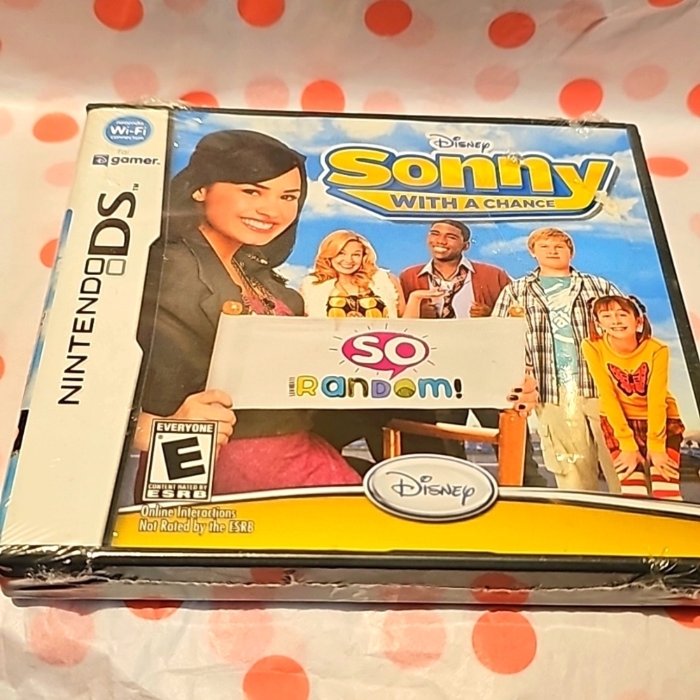 Nintendo DS NEW Disney Sonny With A Chance (So Random) FACTORY SEALED